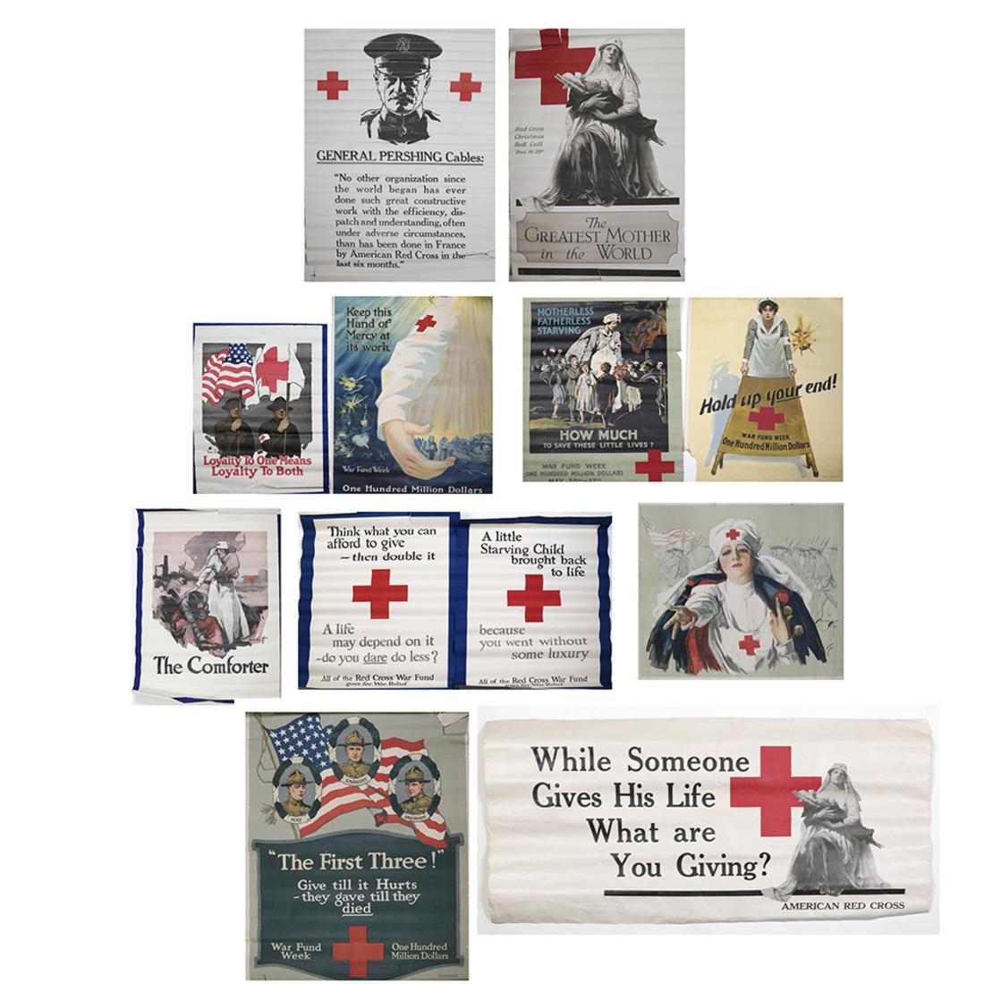 WORLD WAR I RED CROSS APPEAL POSTERS (1 of 10)