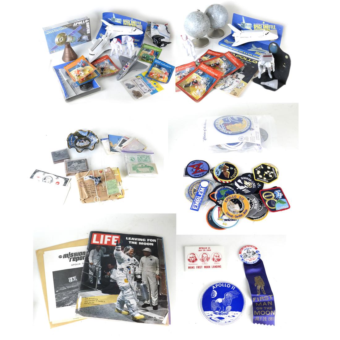 VINTAGE UNITED STATES MANNED SPACE MISSION EPHEMERA (1 of 8)