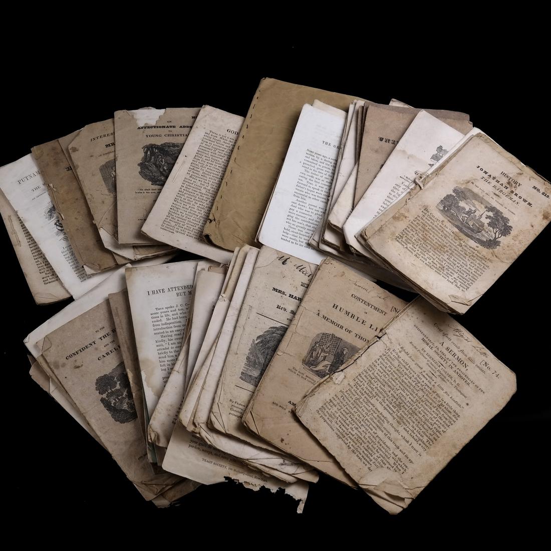 EARLY TO MID 19TH CENTURY MORALITY CHAPBOOKS (1 of 7)