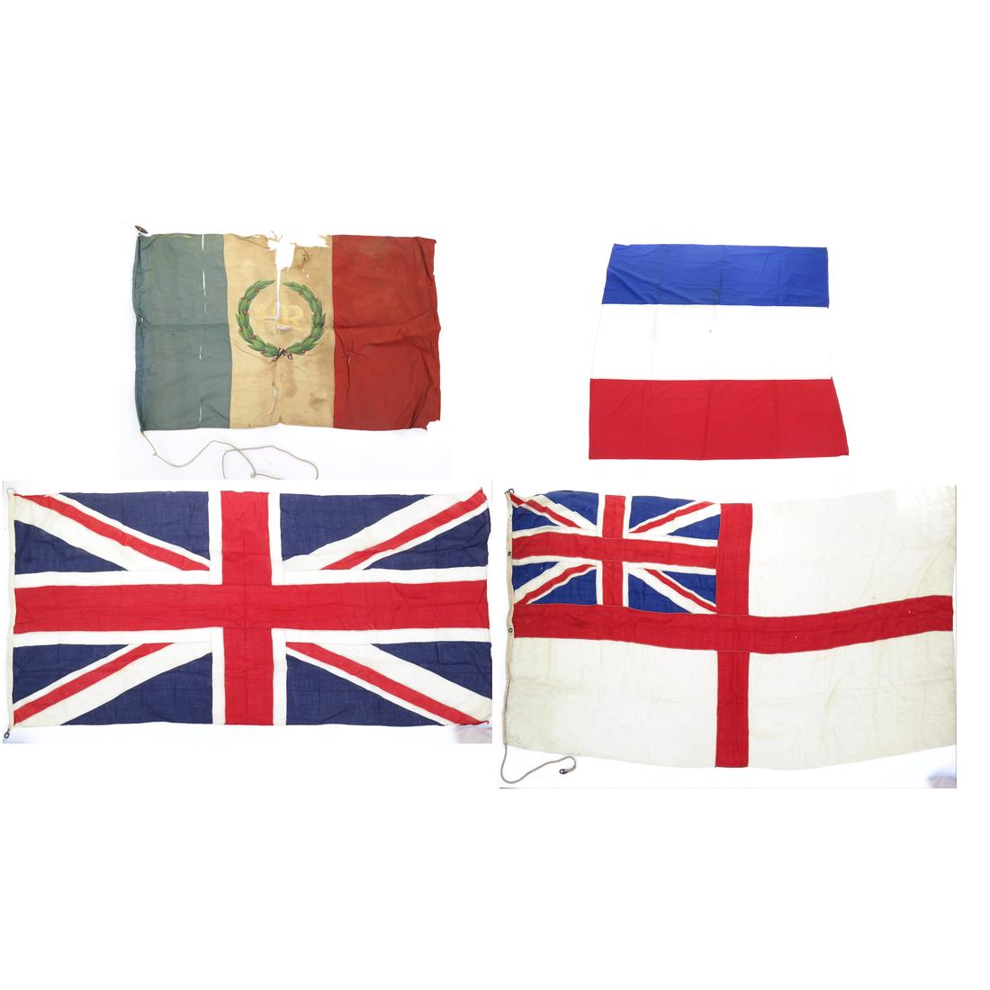 Group of British and French Flags (1 of 9)