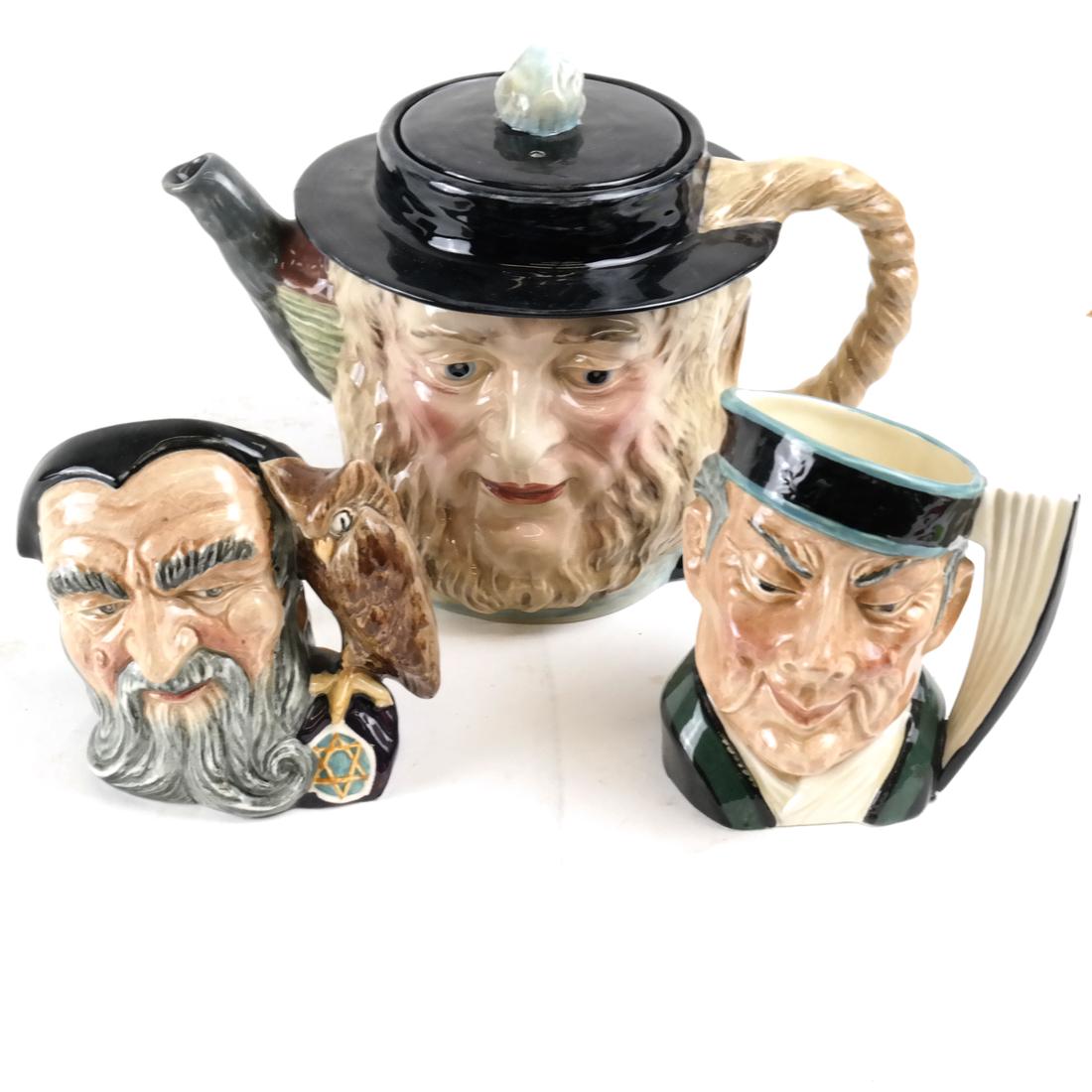 Beswick Royal Doulton Toby Mugs and Pitcher (1 of 6)
