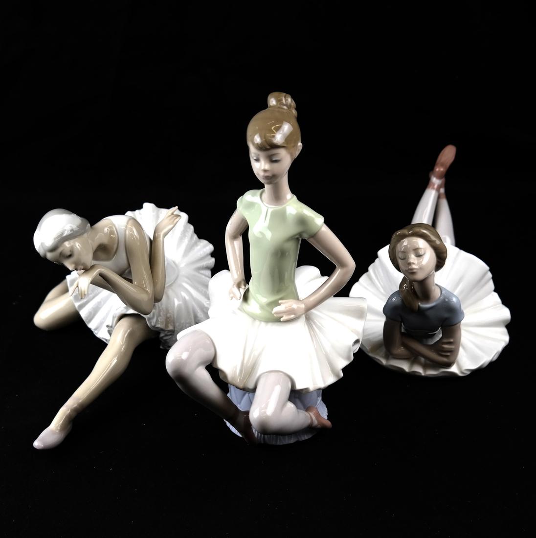 Three Lladro Figurines of Ballerinas (1 of 6)
