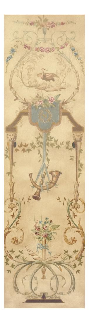 Neoclassical-Style Napoleonic Arabesque Panel (1 of 8)