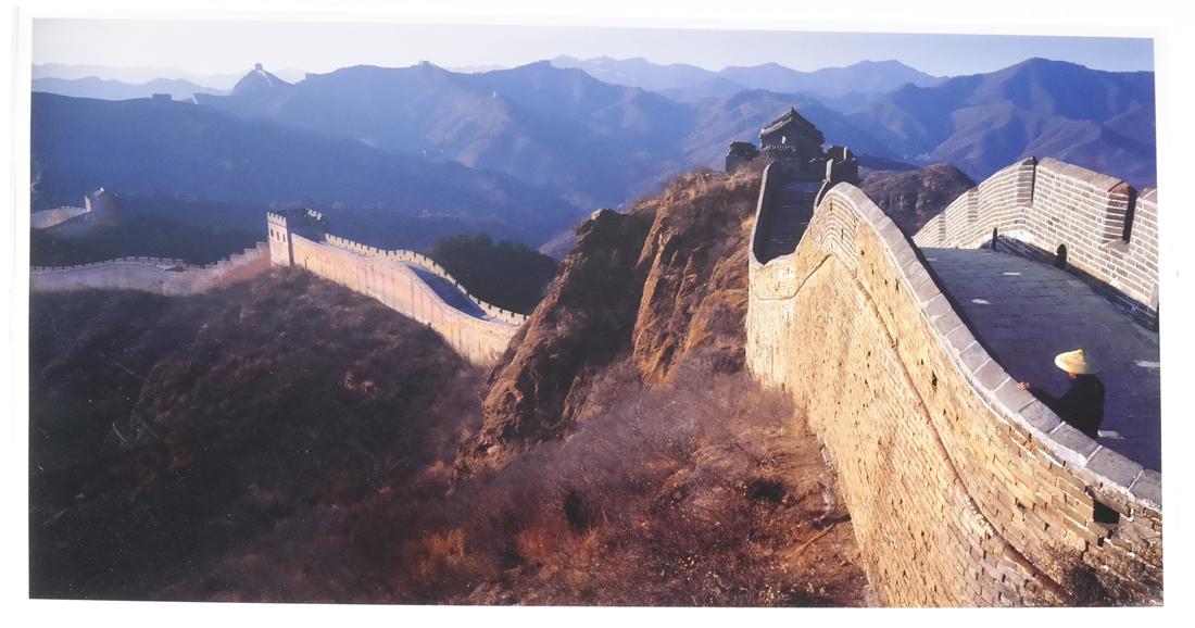 Lisa Kristine, 4000 Miles China: Matted photograph having label verso. Original photograph printed on Fujifilm crystal archive paper. Image is matted (unframed) with photographers studio stamp on verso of mount bearing facsimile sign