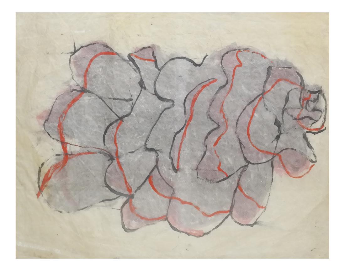 "Beyond Land / Abstraction I" - Mixed Media (1 of 8)