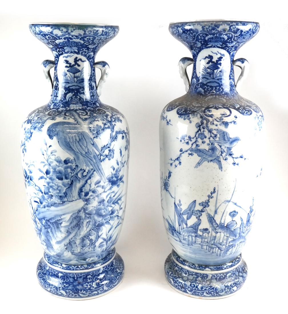 Large Asian Vases (1 of 9)