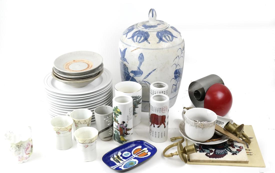 Large Group of Asian Porcelains and Ceramics (1 of 6)
