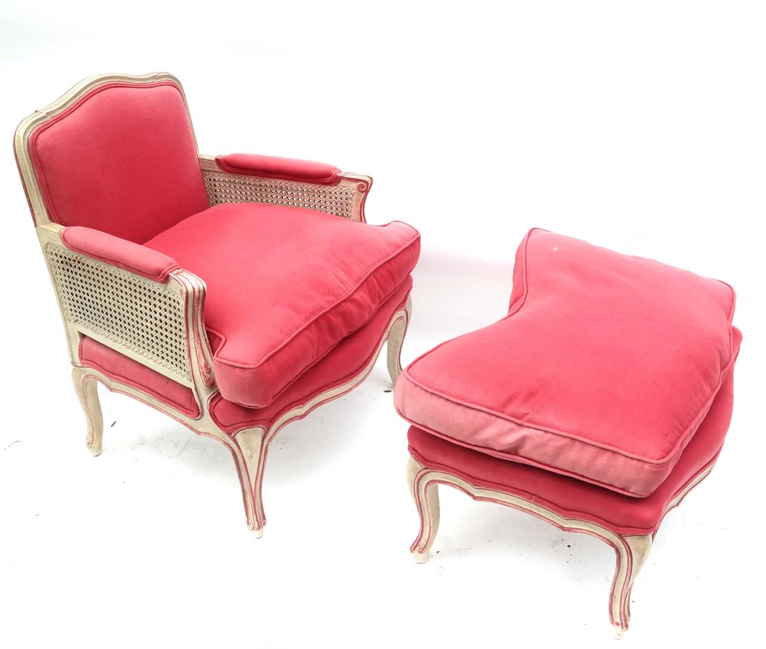 French-Style Two-Section Chaise (1 of 8)