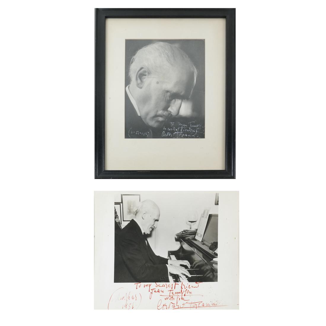 Arturo Toscanini - Three Signed & Inscribed Photographs (1 of 3)
