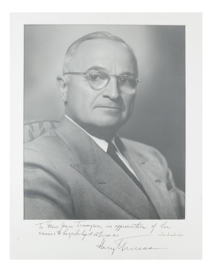 Harry S. Truman - Signed Photograph (1 of 5)