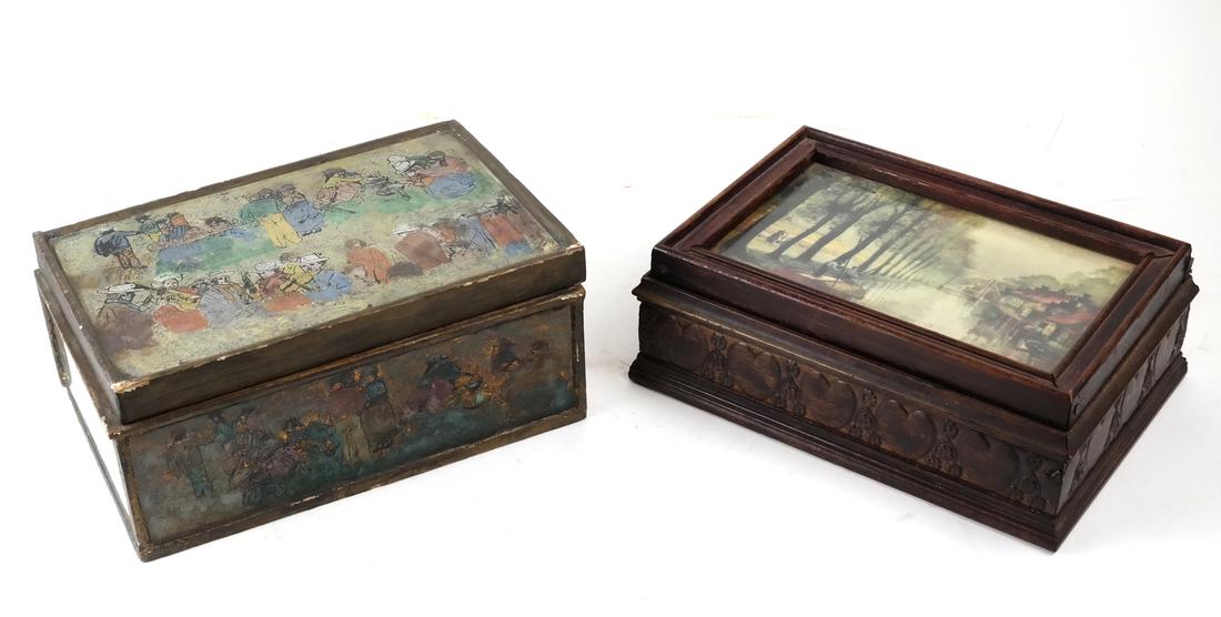 Two Decorated Boxes (1 of 6)