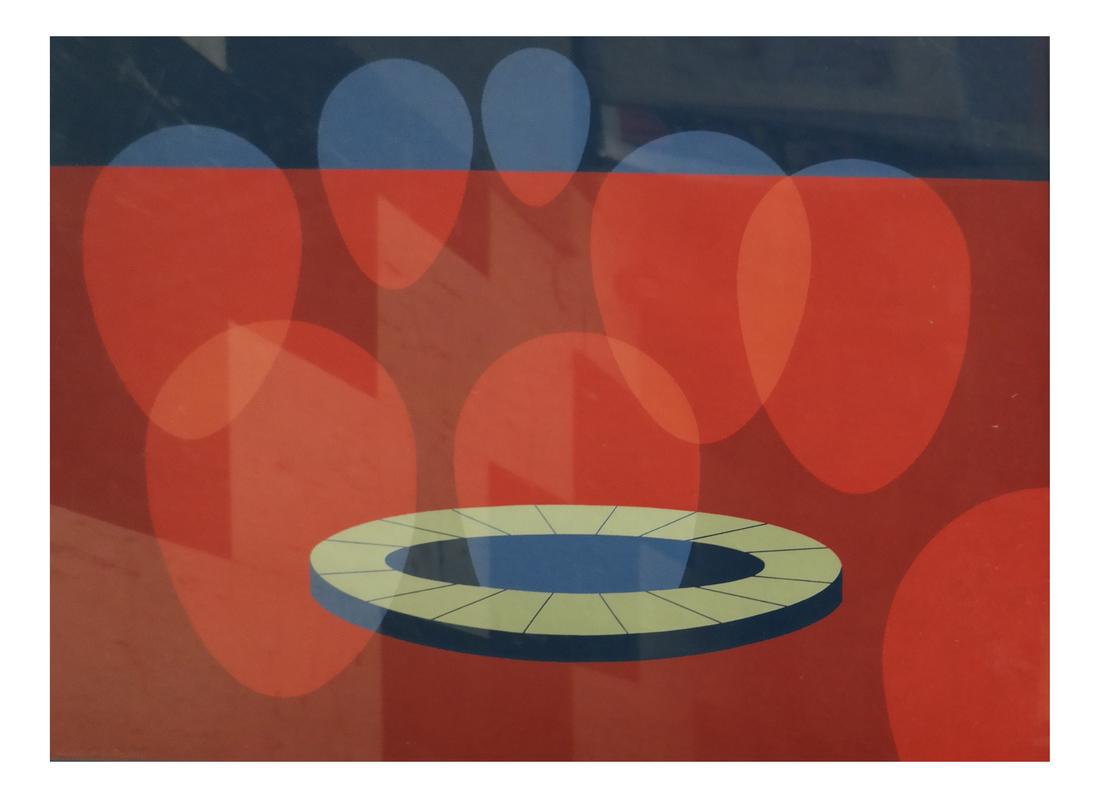 Clarence H. Carter, Abstract Screen Print - Ed. 9/60 (1 of 3)