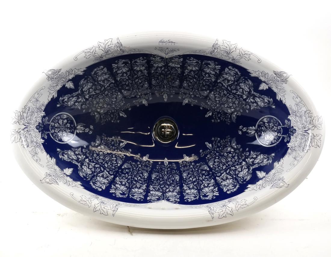 Minton-Style Ceramic Sink by Kohler (1 of 11)