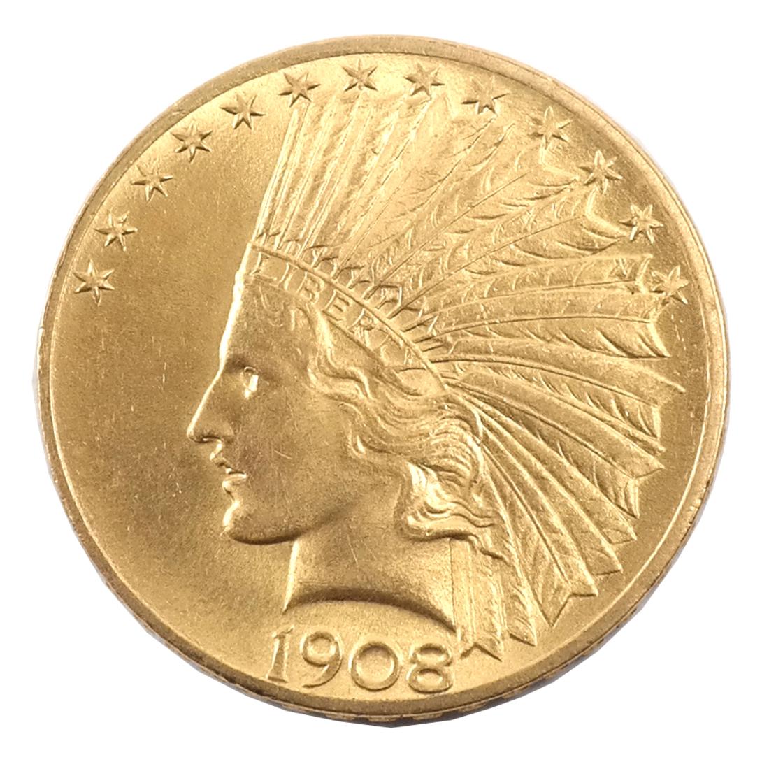 U.S. $10 Indian Gold Coin (1 of 2)