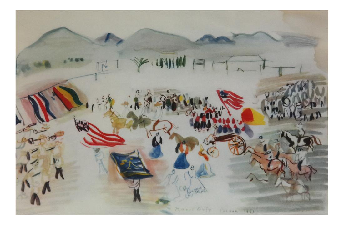 Raoul Dufy, "Tucson 1951" - Print (1 of 7)