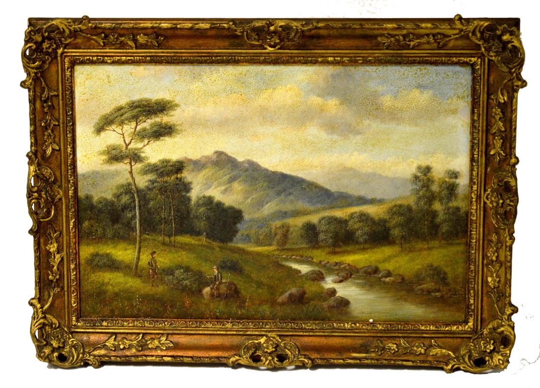 George Thompson, Landscape - Oil on Canvas (1 of 5)
