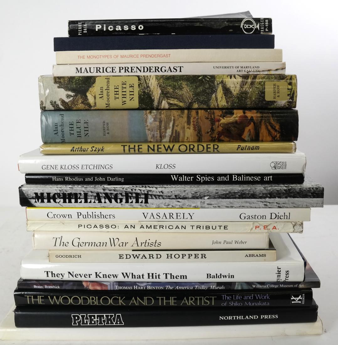 Fine Art Books - 19 volumes (1 of 6)