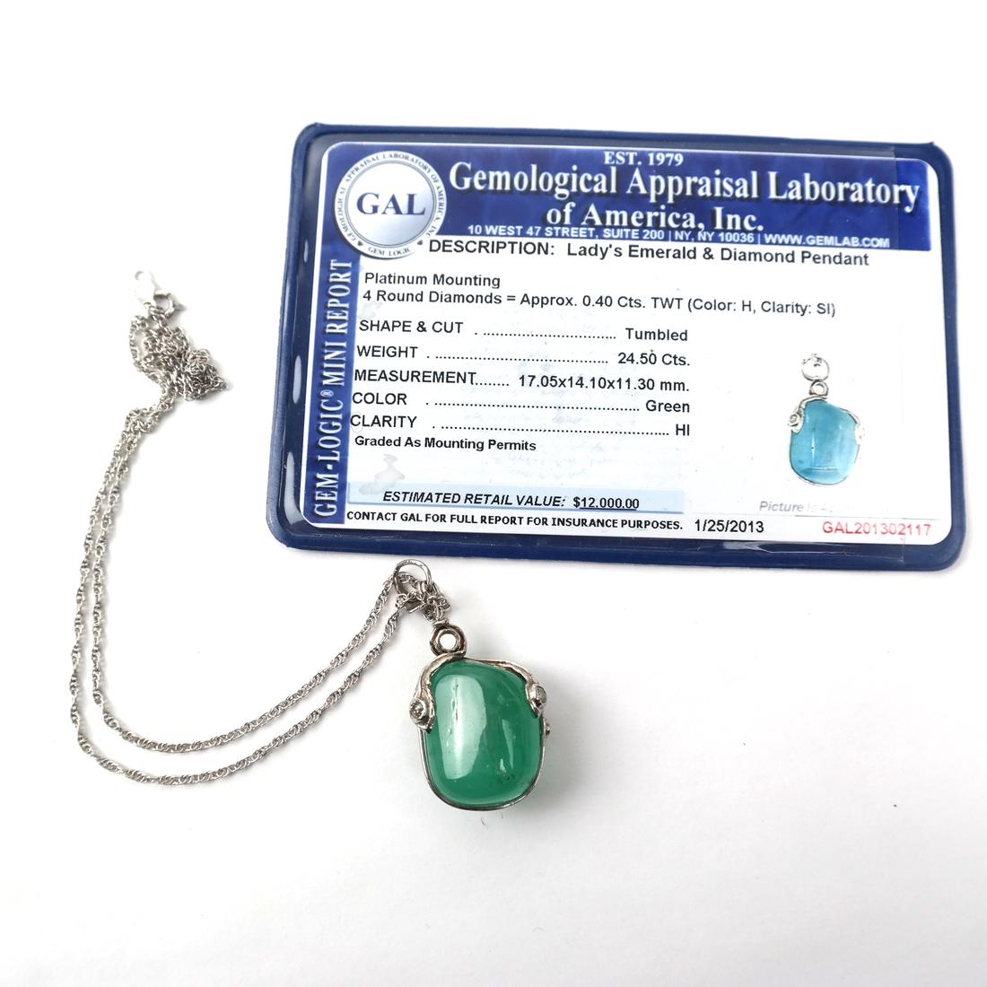 24.5 Carat Emerald Pendant (1 of 6)