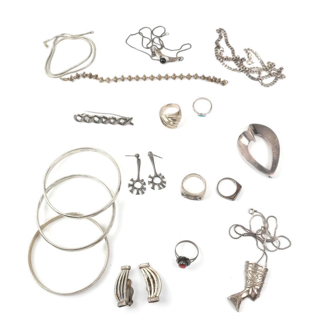 Assorted Sterling Silver Jewelry (1 of 9)