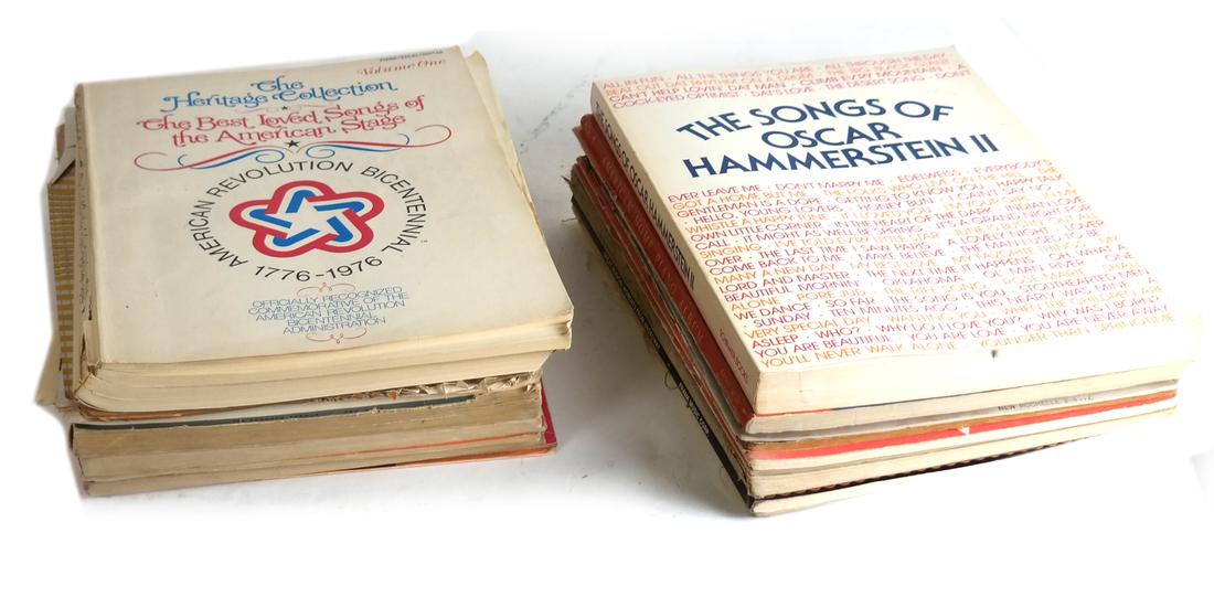 Box Lot of Sheet Music: Early to mid-20th century.