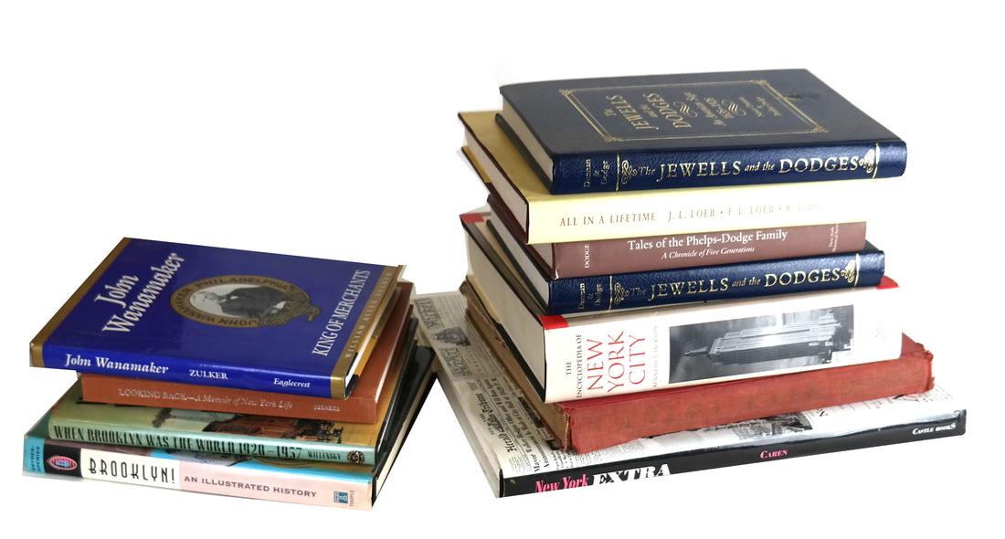 Box Lot of 11 Books on New York and Society (1 of 5)