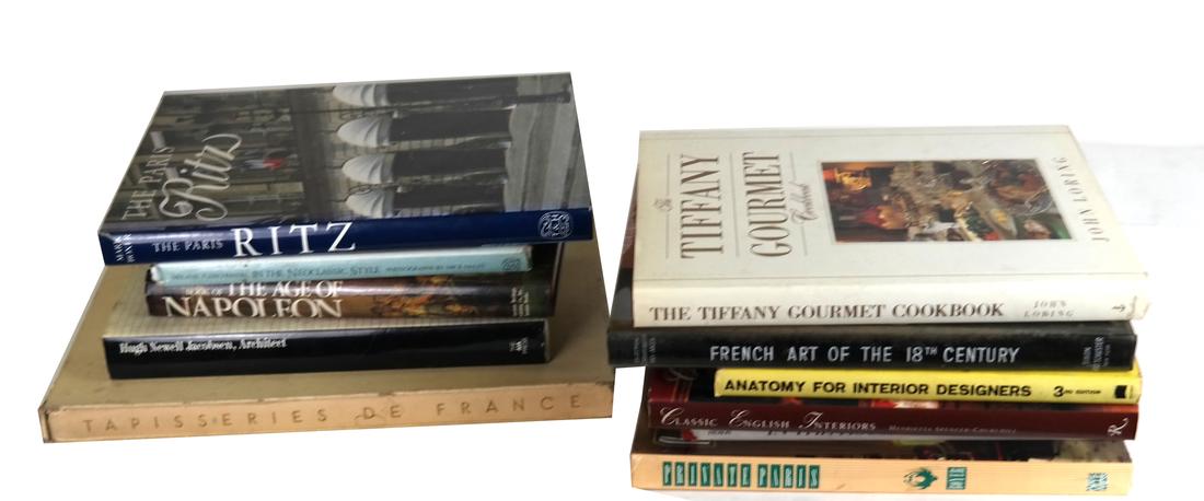 Box Lot of 11 Books on Interior Design (1 of 4)