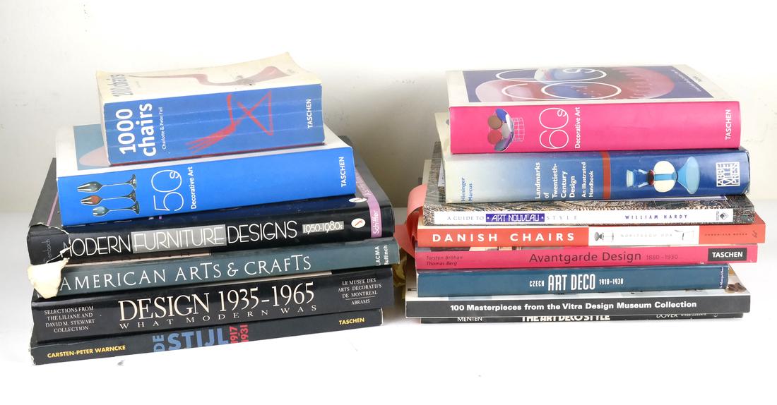 Box Lot of 14 Books on Modern Decorative Arts (1 of 8)