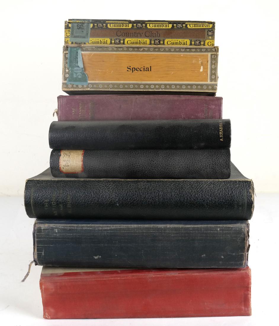 Box Lot of Postage Stamps and Stamp Albums (1 of 10)