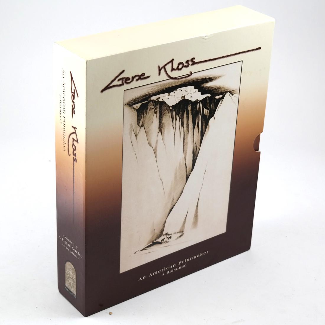 Gene Kloss: An American Printmaker: A Raisonne: Compiled by A. Eugene Sanchez, De Teves Publishing, Taos, New Mexico, 2009. Rich in American West imagery and historical content, this is the largest compilation of images of one of America s finest p