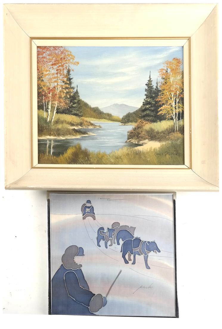 An Eskimo Scene and a Landscape (1 of 6)