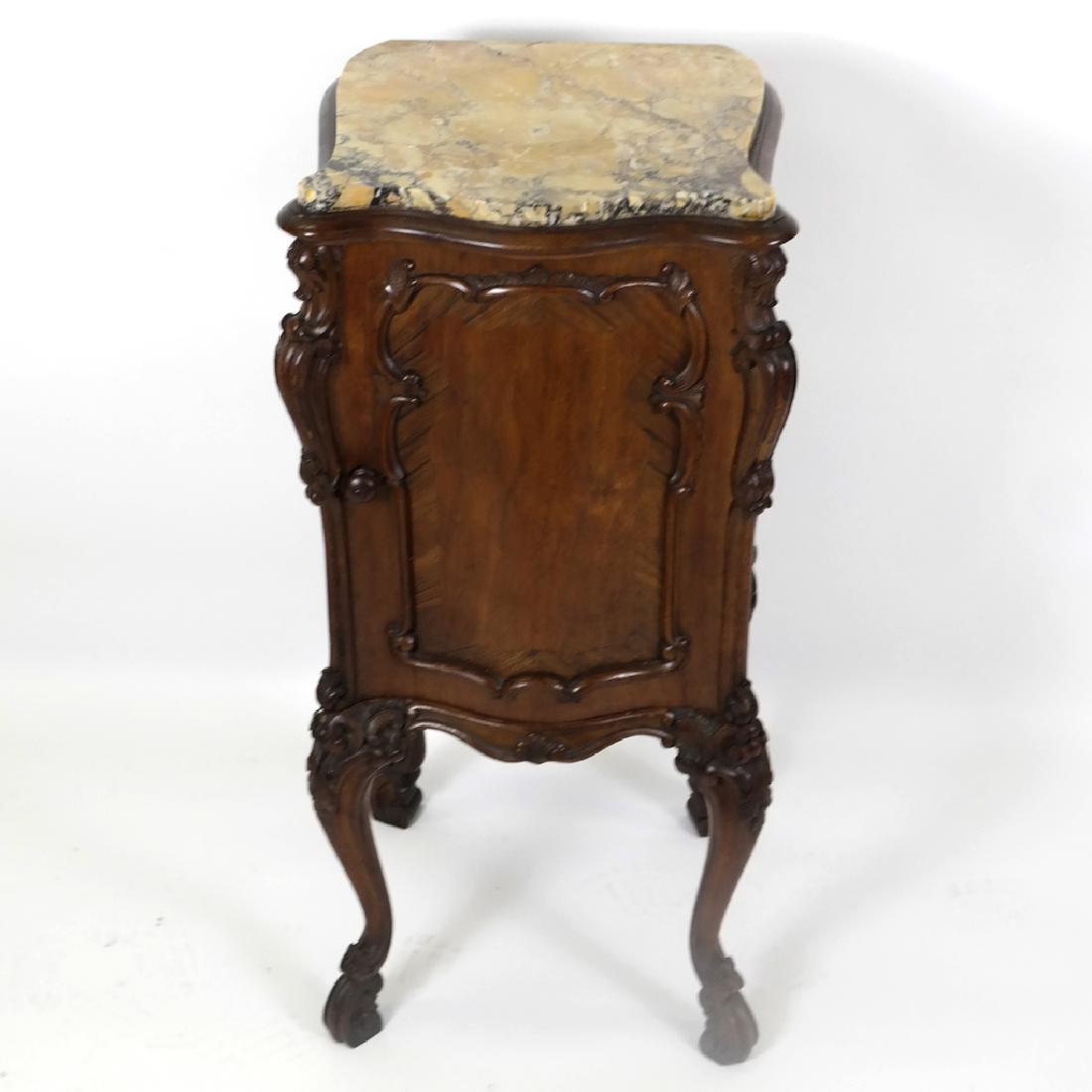 Louis XV-Style Marble Top Stand (1 of 4)