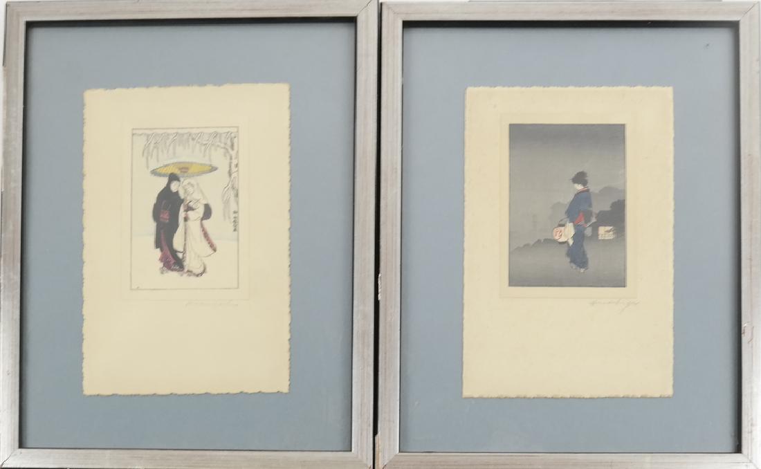 Two Japanese Prints, Signed (1 of 6)