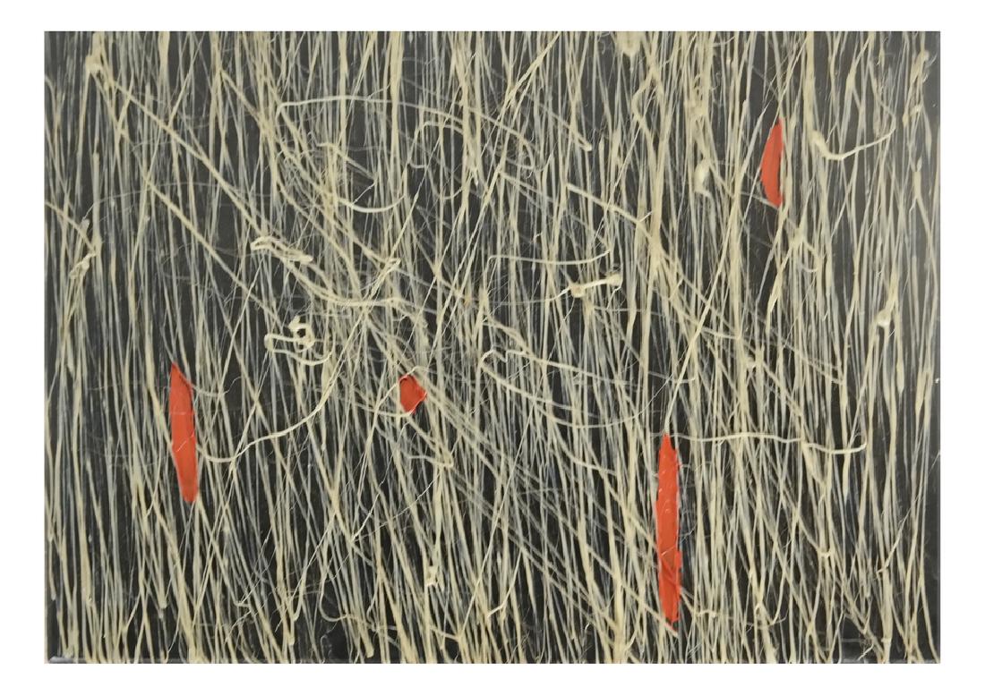 Abstract Composition, Mixed Media - Signed Gury. (1 of 5)