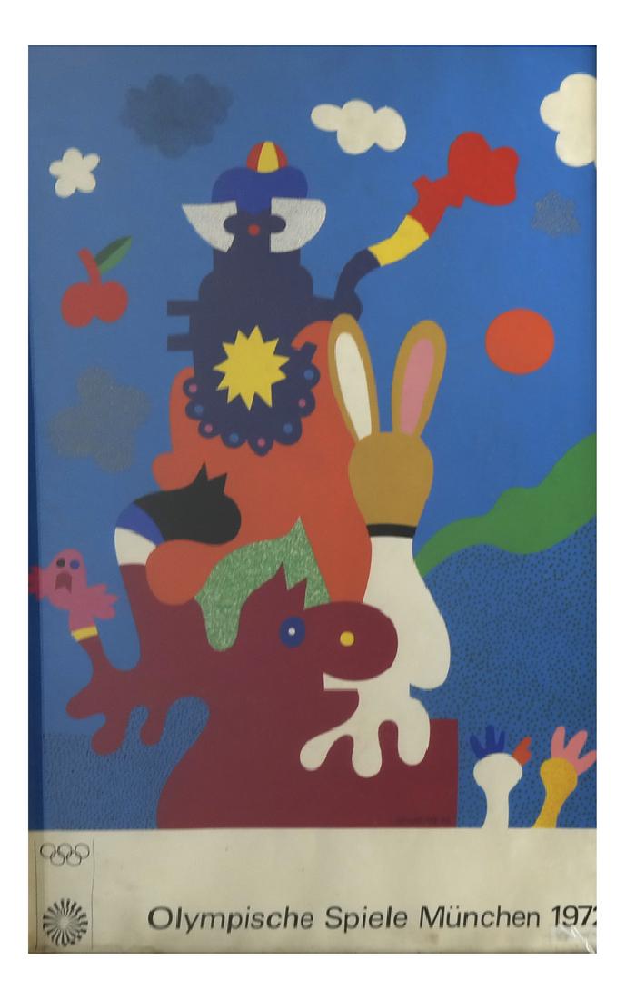Olympic Poster, Munich 1972. (1 of 6)
