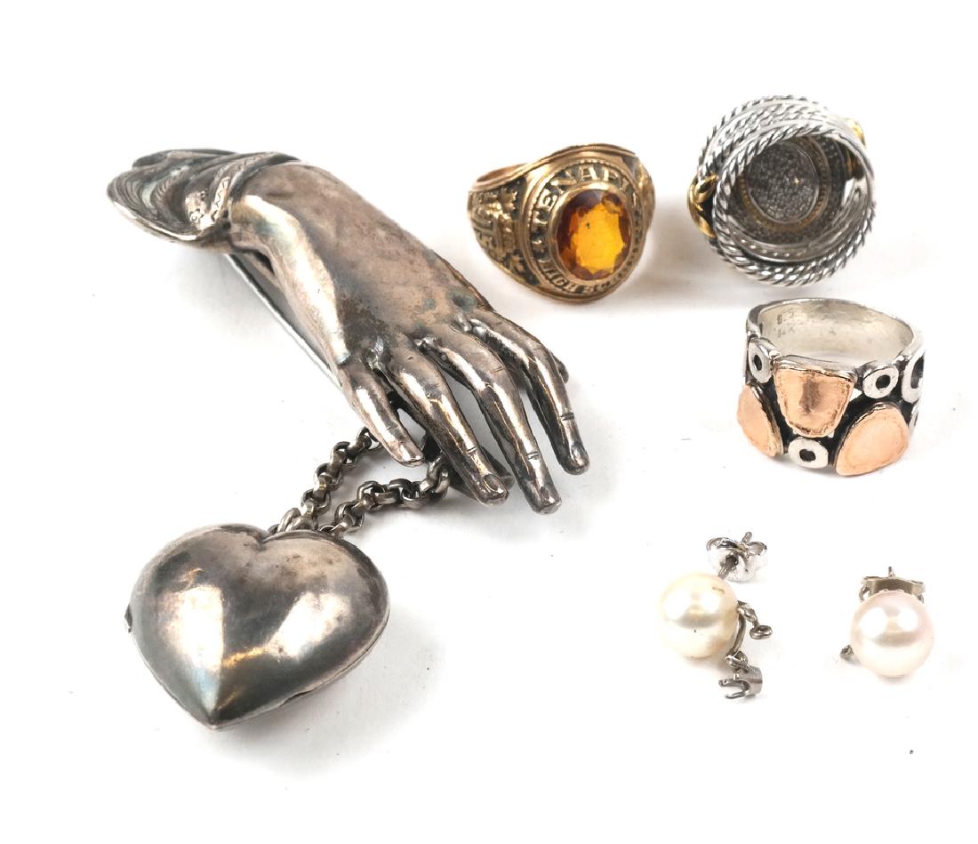 Gold and Silver Items - 7 pieces (1 of 5)