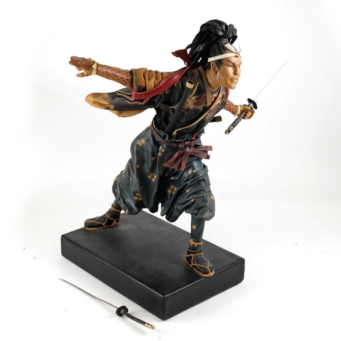 Liu Miao Chan Sculpture - Samurai (1 of 7)