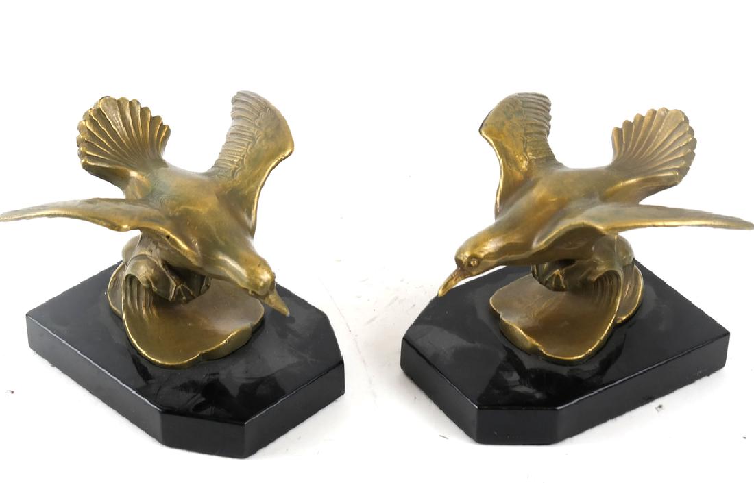 Pair of Bronze Bookends (1 of 4)