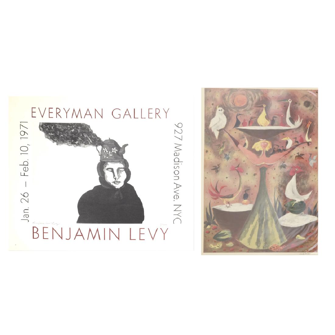 Two Prints - Benjamin Levy and Adolf Dehn (1 of 5)