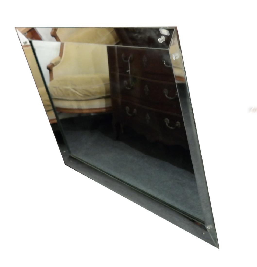 Mid-Century Modern Rectangular Mirror (1 of 3)