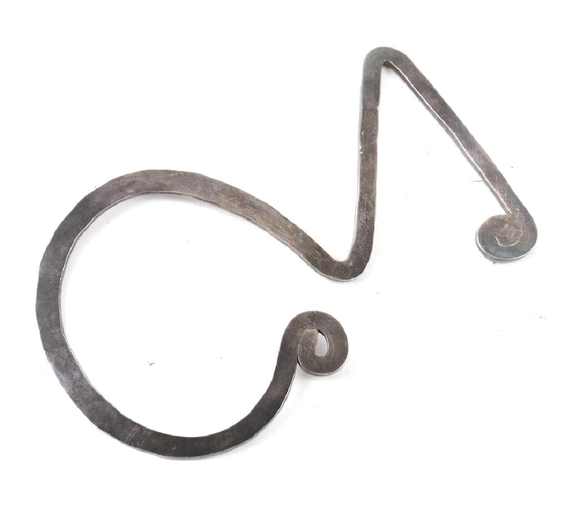 Alexander Calder, CV Initial Belt Buckle, circa 1949 (1 of 5)