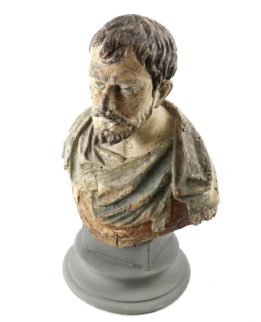 Antique Santos Bust (1 of 6)