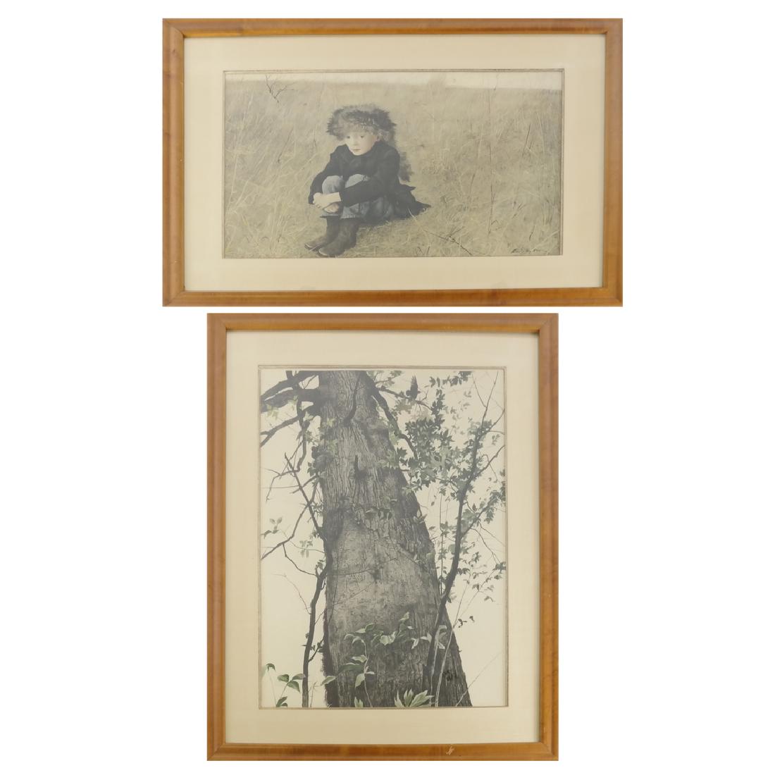 Two Prints -"The Oak" and "Faraway" (1 of 7)