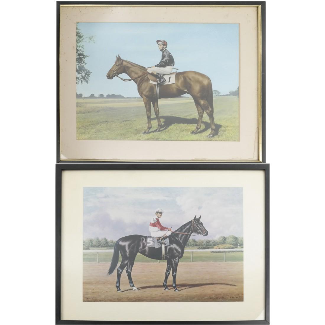 Two Framed Equestrian Prints (1 of 6)
