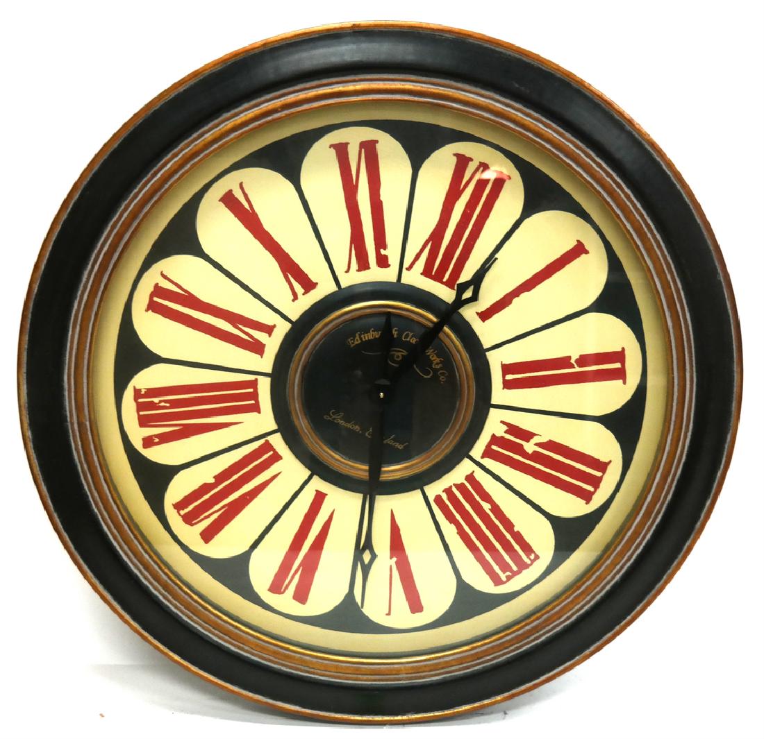 wall clock by edinburgh clock works london edinburgh clock works wall clock