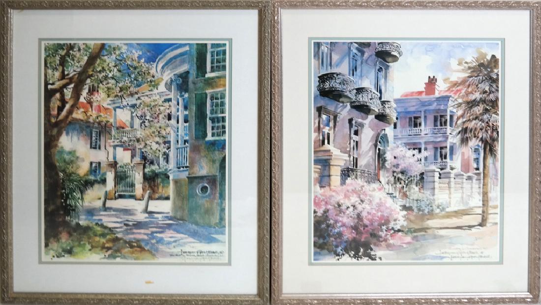 Josie Van Gent Edell, Two Signed Offset Lithographs (1 of 6)