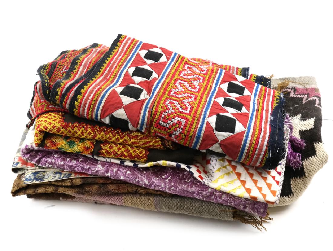 Ethnographic Textiles - 7 pcs. (1 of 6)