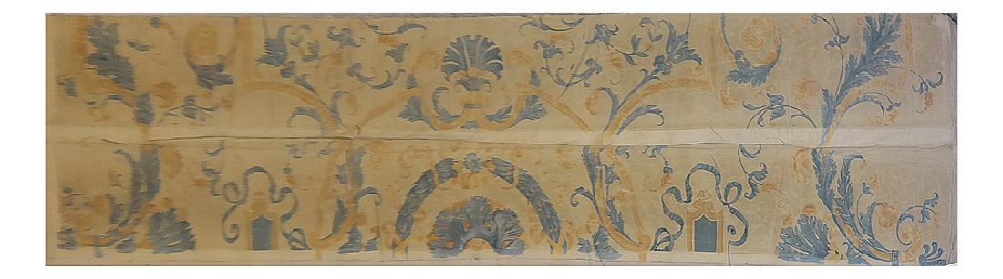 Four Fabric Wallpaper Panels (1 of 3)