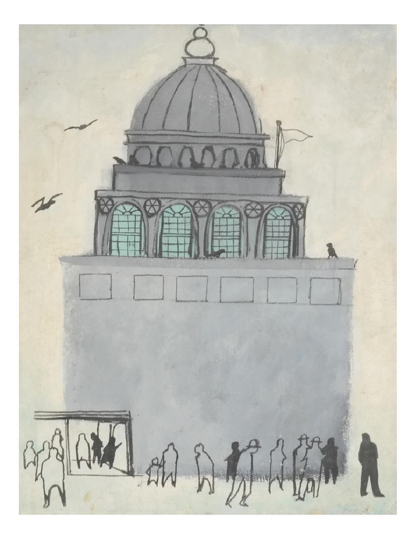 Oil on Canvas, Capitol Building (1 of 5)