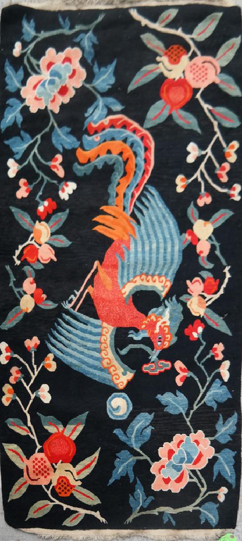 Tibetan Bird and Floral Design Runner (1 of 5)