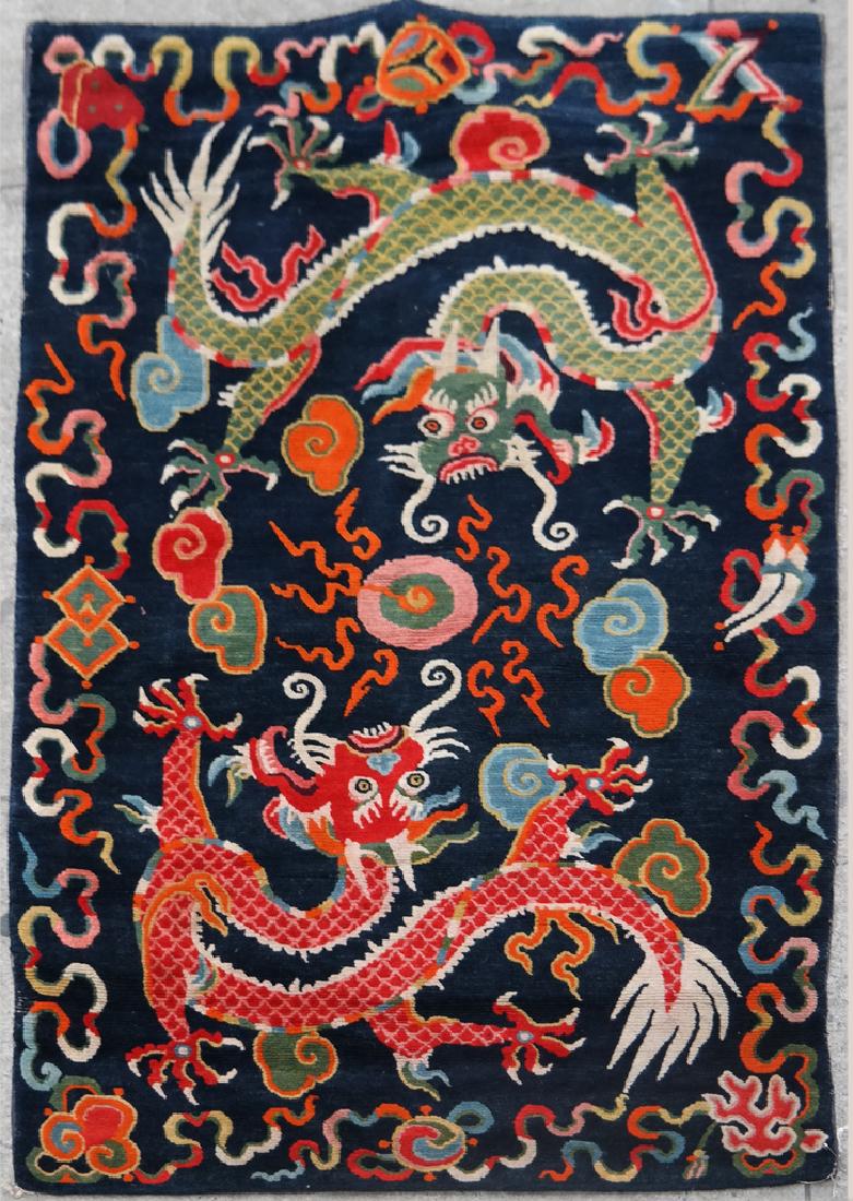 Tibetan Opposing Dragon Design Runner (1 of 5)